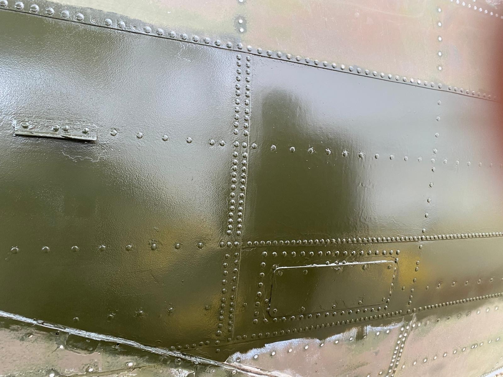 The painting starts!